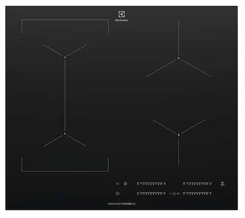 Electrolux EHI644BF 60cm 4 Zone Powerlite Induction Cooktop